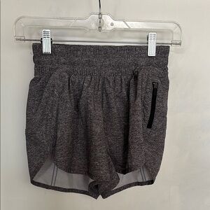 Gray Women's Lululemon Speed Up Shorts